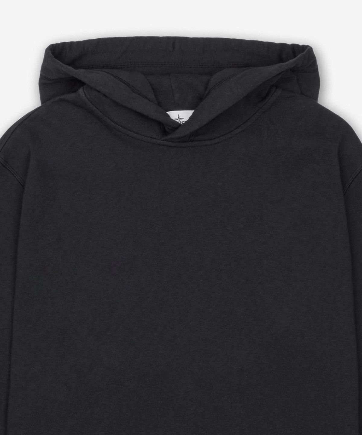 스톤아일랜드(STONE ISLAND) 가먼트 다이드 올드 이펙트 후드 - 블랙 / 6100037S0060V0029