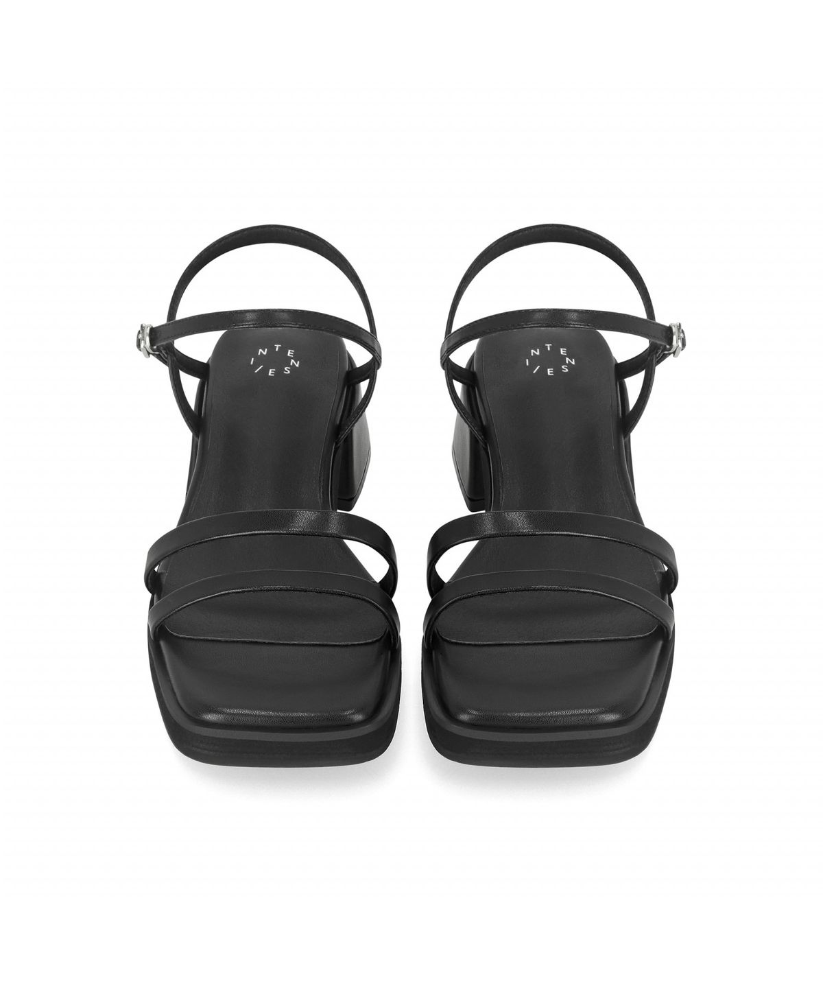 엘칸토(ELCANTO) 인텐스 여성 스트랩 미들힐 샌들 4cm LCWW56I526
