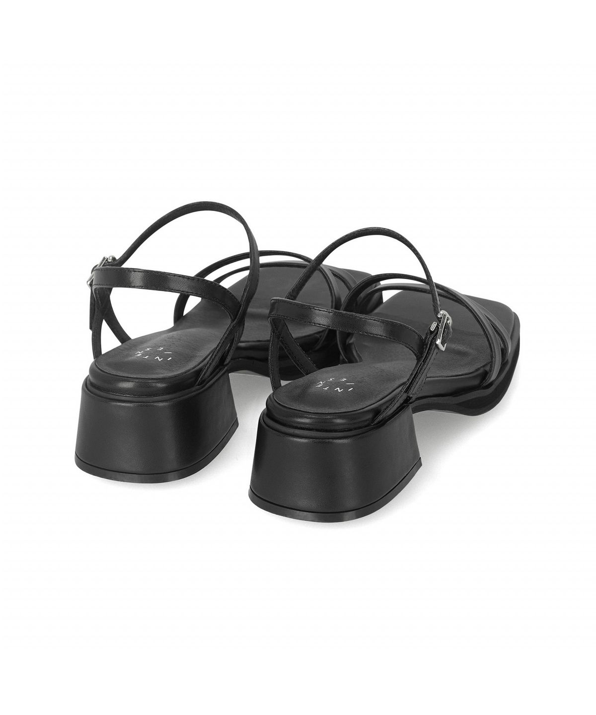엘칸토(ELCANTO) 인텐스 여성 스트랩 미들힐 샌들 4cm LCWW56I526