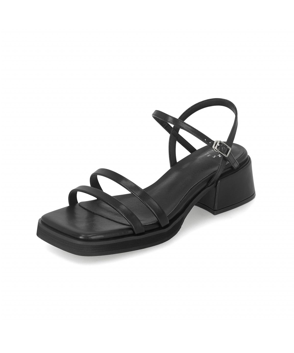 엘칸토(ELCANTO) 인텐스 여성 스트랩 미들힐 샌들 4cm LCWW56I526