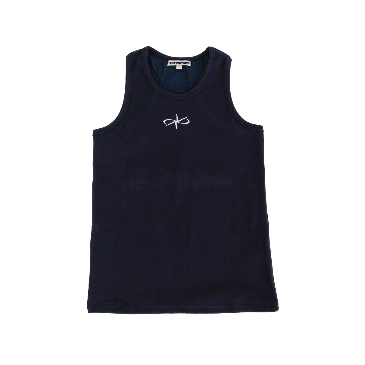 렙시멈(REPXIMUM) 니들포인트 더블 레이어 슬리브리스 (4Colors)