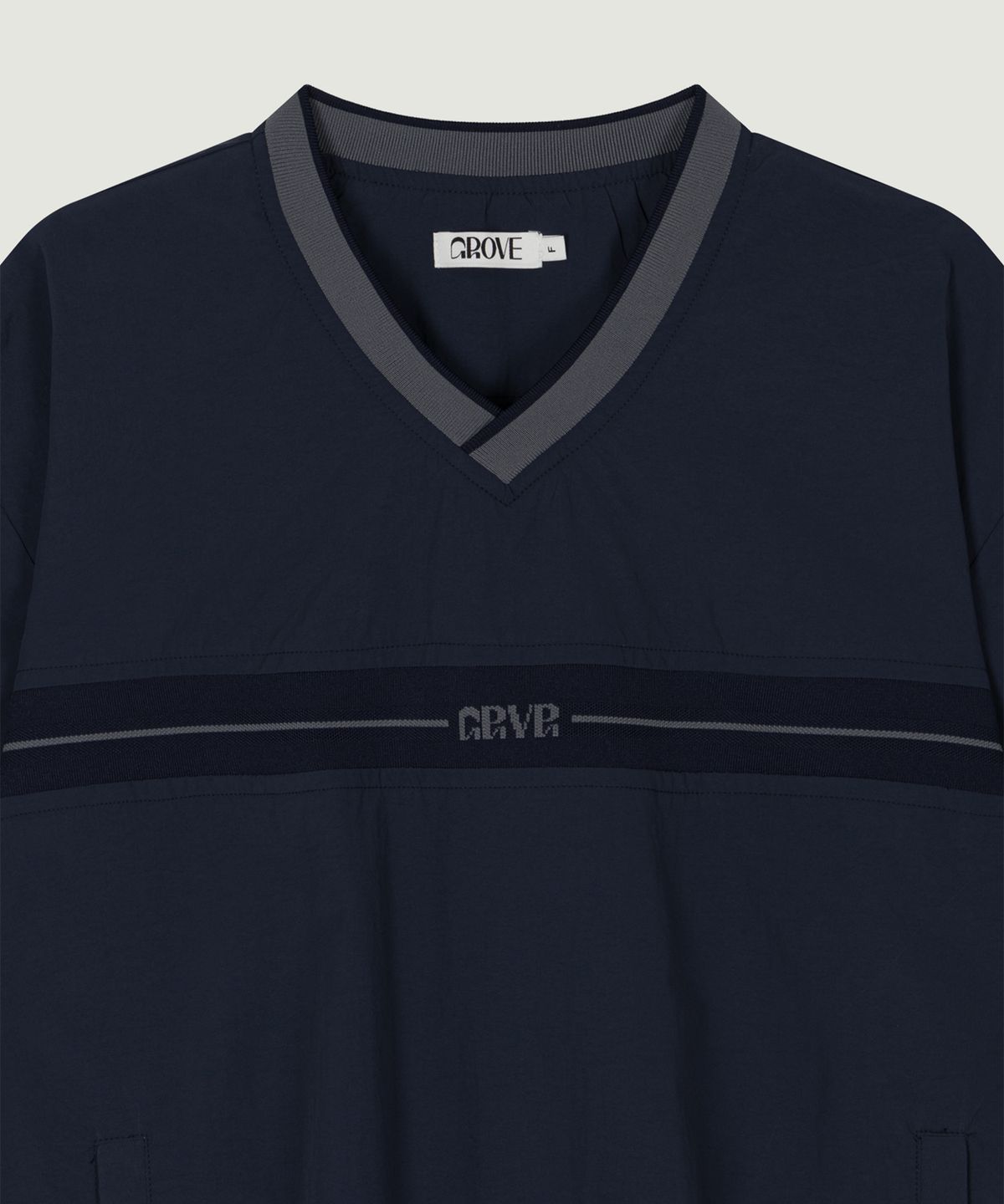 그로브(GROVE) JULES HALF ANORAK (NAVY)