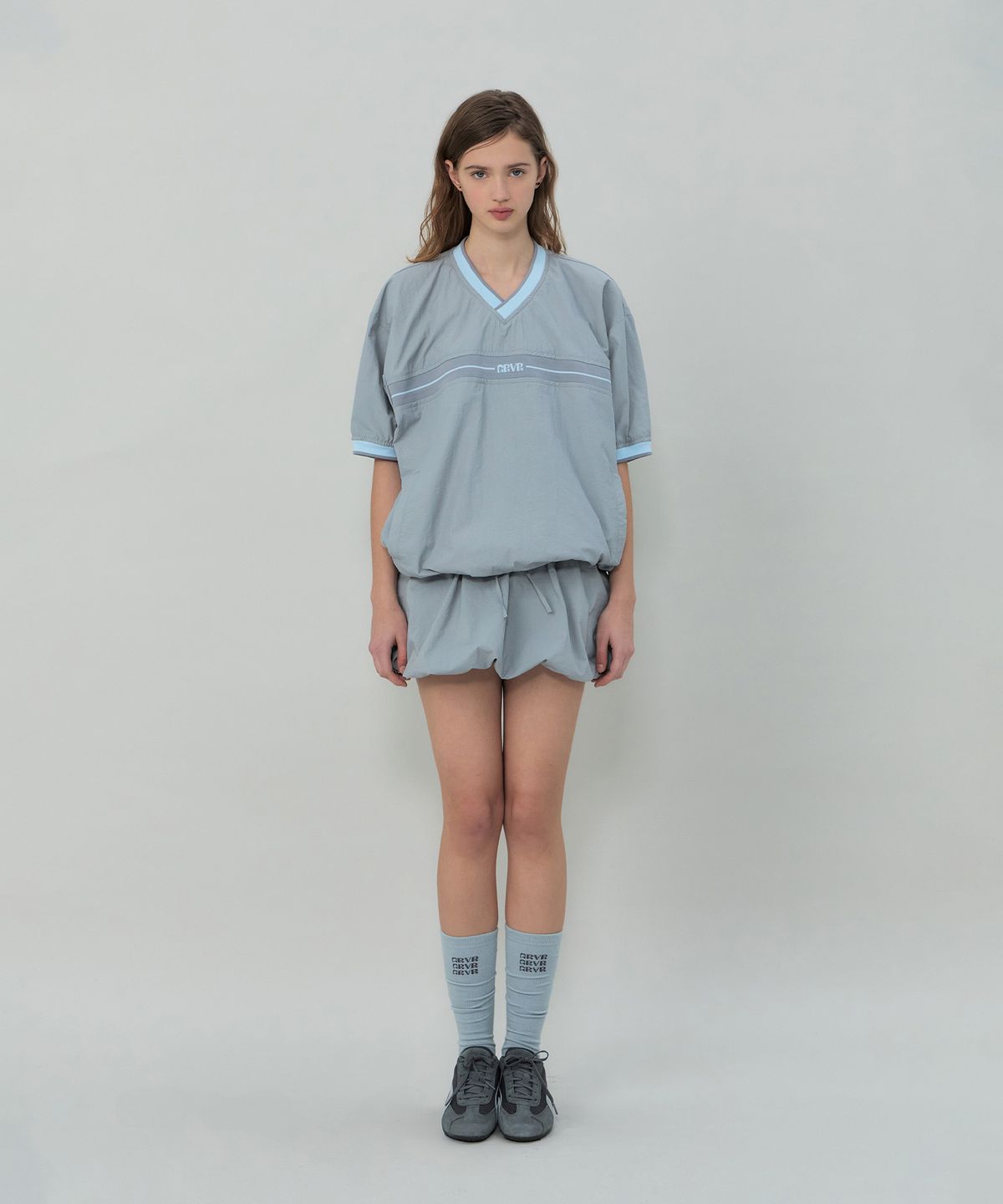 그로브(GROVE) JULES HALF ANORAK (GREY)