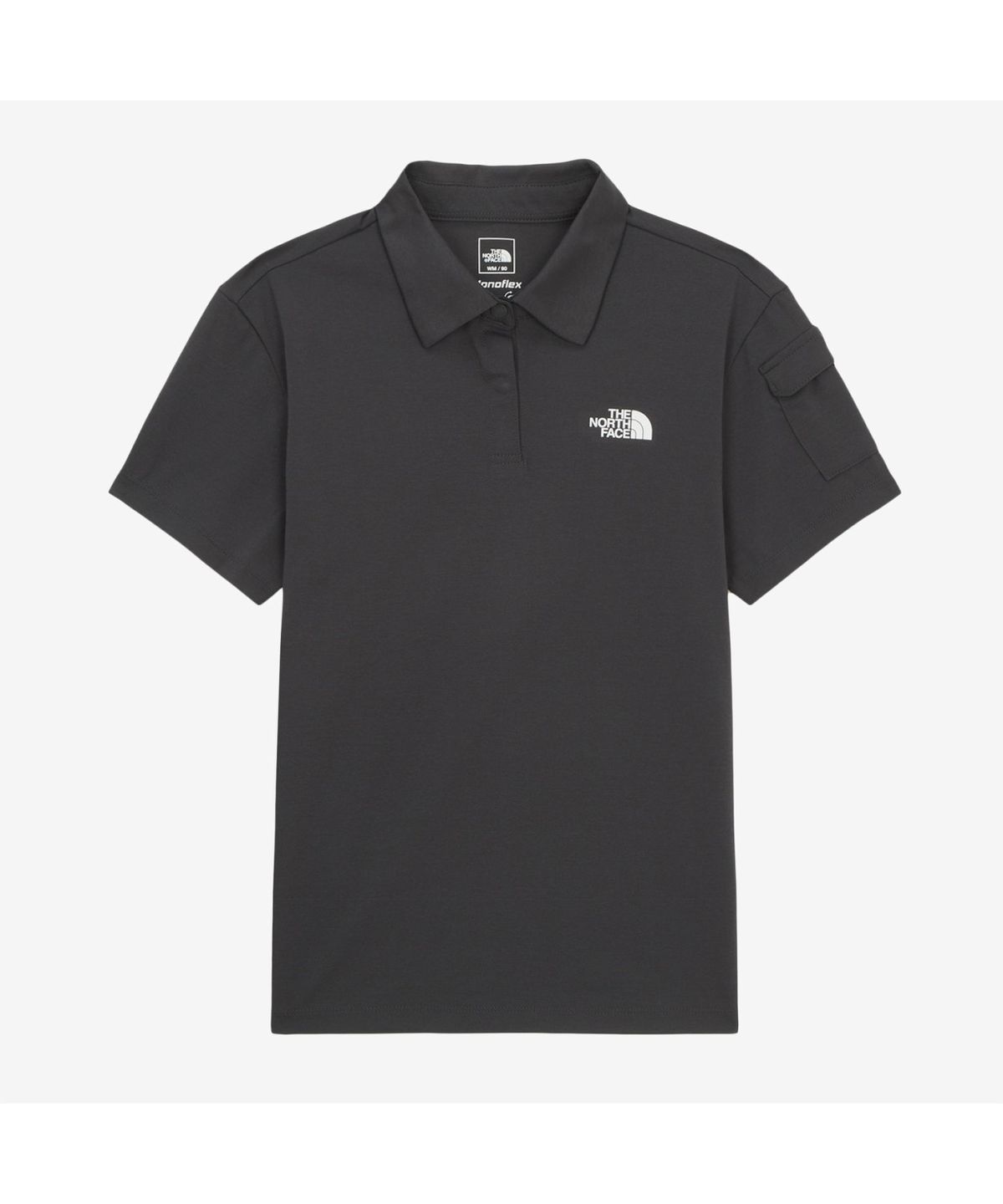 노스페이스(THE NORTH FACE) NT7PR09C 올데이 반팔 폴로 CHARCOAL_GREY