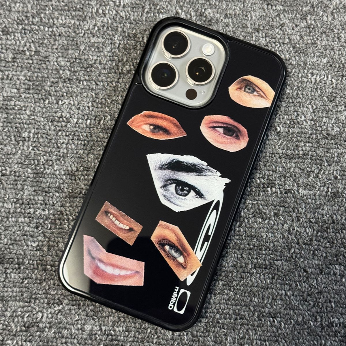메모리즈바운더리(MEMORIESBOUNDARY) Particles of Memory Phone Case (Glass_BK)/(MagSafe)