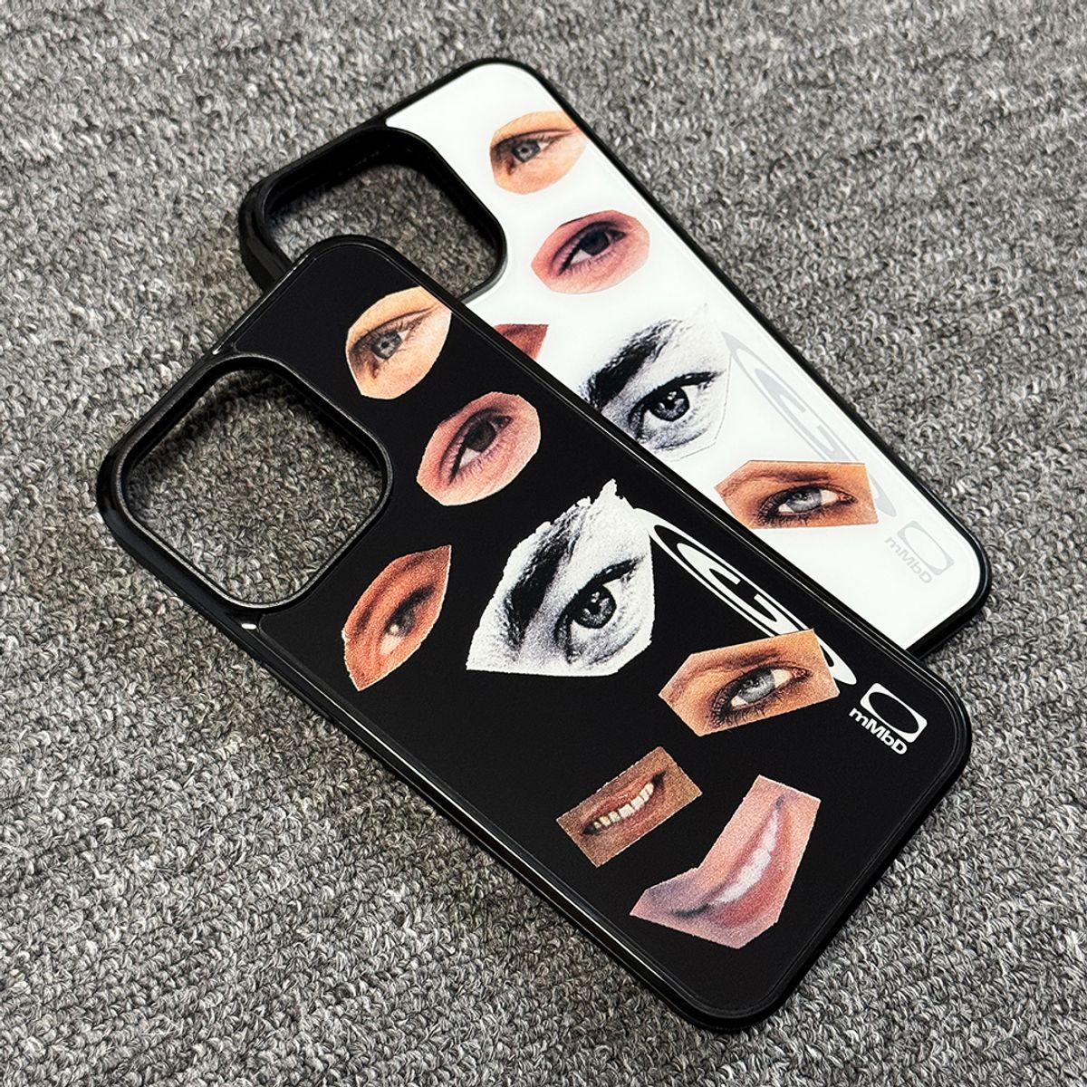 메모리즈바운더리(MEMORIESBOUNDARY) Particles of Memory Phone Case (Glass_BK)/(MagSafe)