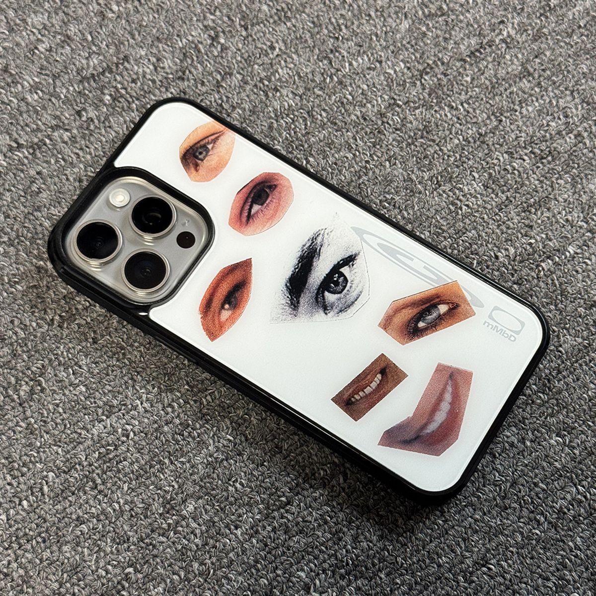 메모리즈바운더리(MEMORIESBOUNDARY) Particles of Memory Phone Case (Glass_WH)/(MagSafe)