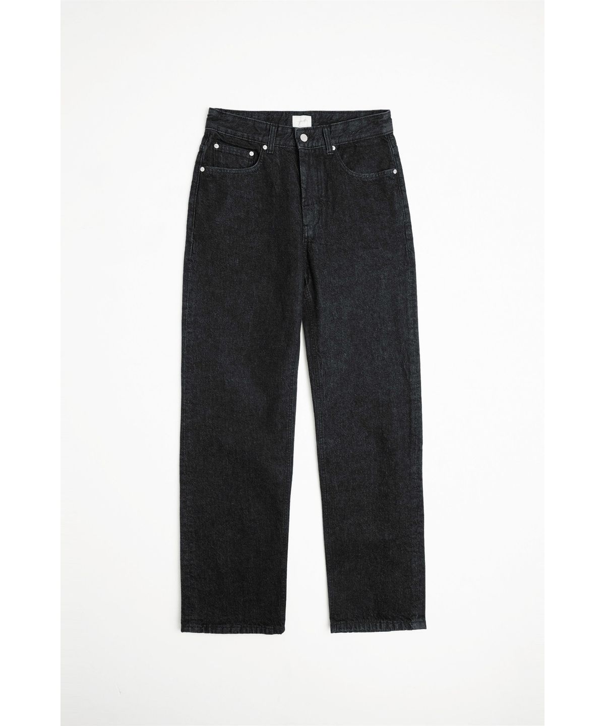 유스(YOUTH) Straight Denim Pants - Washed Black