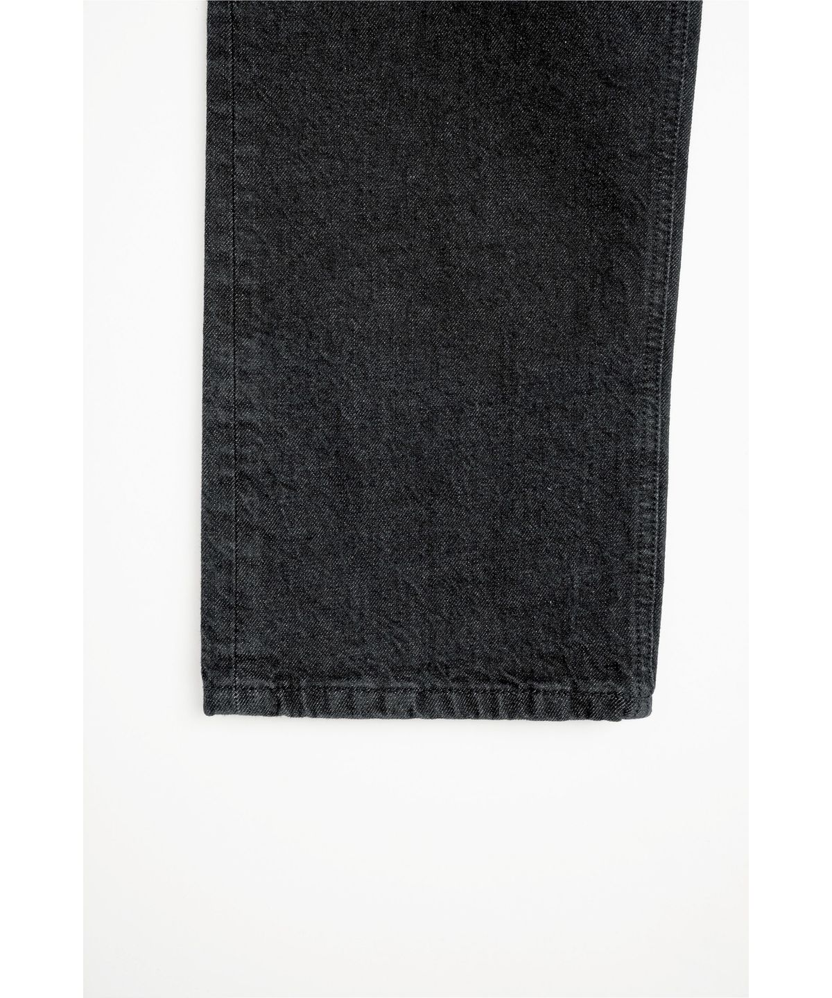 유스(YOUTH) Straight Denim Pants - Washed Black