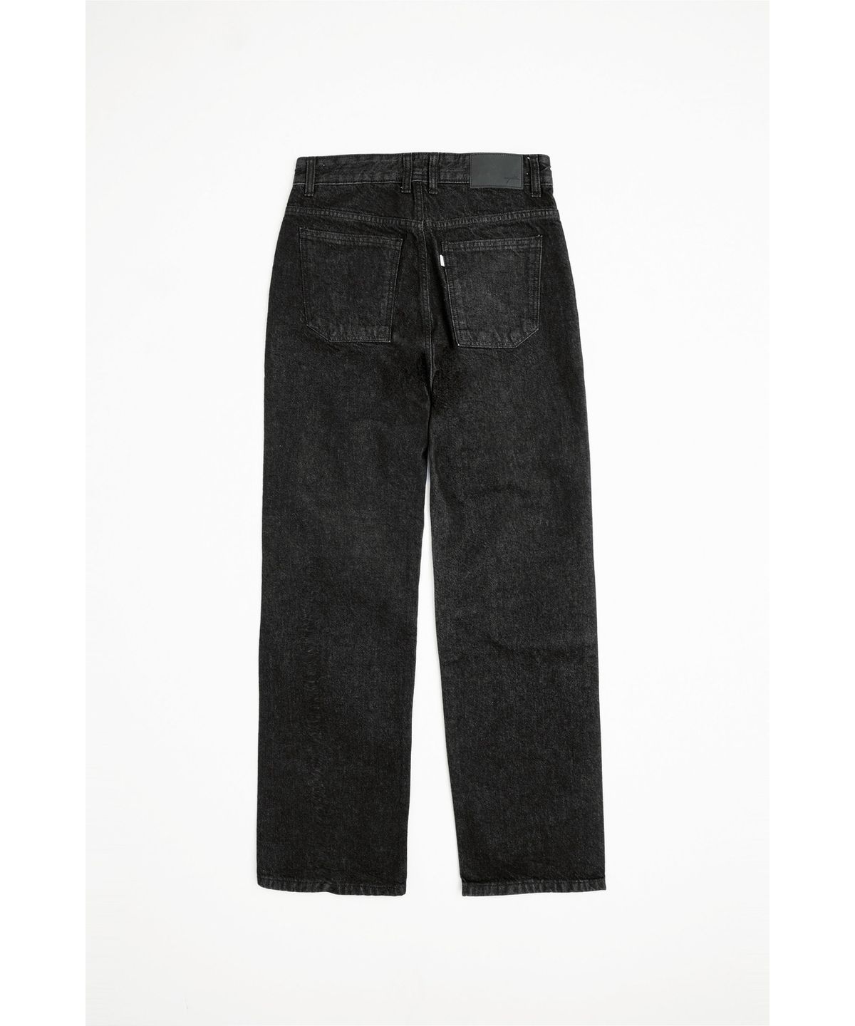 유스(YOUTH) Straight Denim Pants - Washed Black