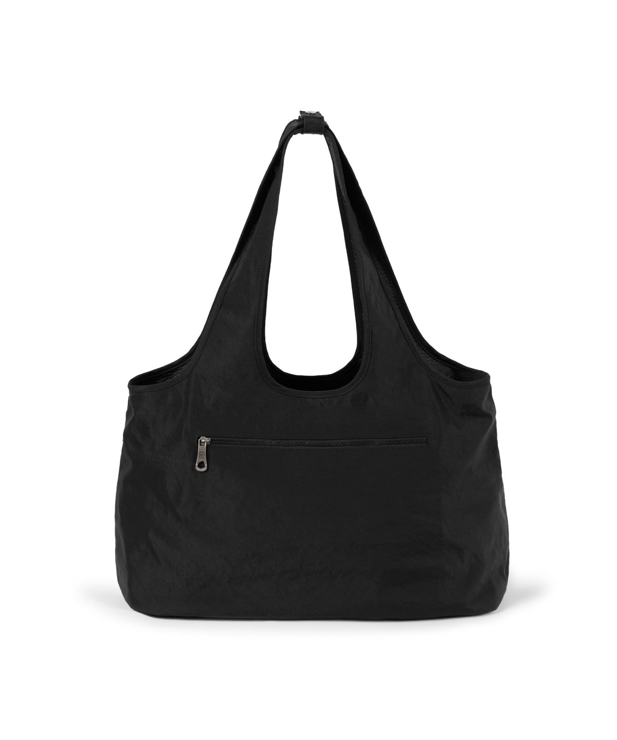 이우가마카라스(IUGAMAKARAS) Nylon Shopper Bag (Black)