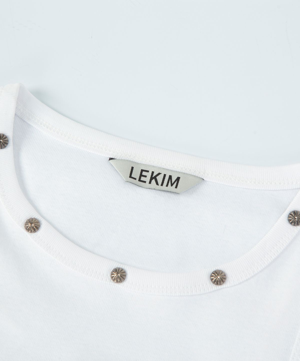 레킴(LEKIM) LWE 스터드 나시 화이트 (UNISEX)