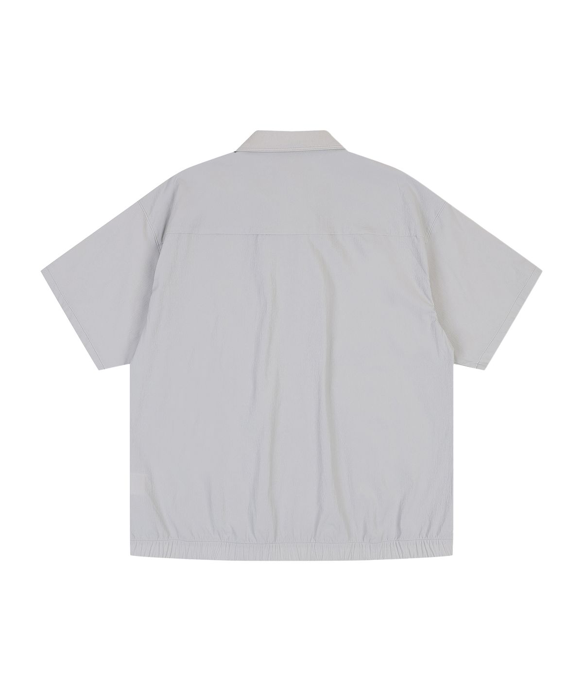 아웃도어 프로덕츠(OUTDOOR PRODUCTS) HALF SLEEVE ZIP-UP JUMPER (LIGHT GRAY)