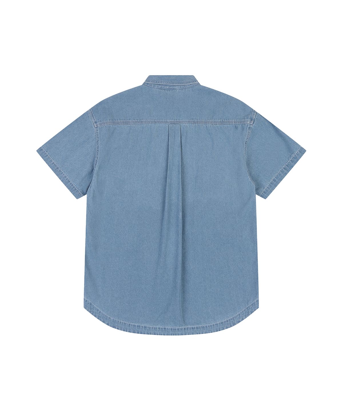 아웃도어 프로덕츠(OUTDOOR PRODUCTS) DENIM SHORT SLEEVE SHIRTS (LIGHT BLUE)