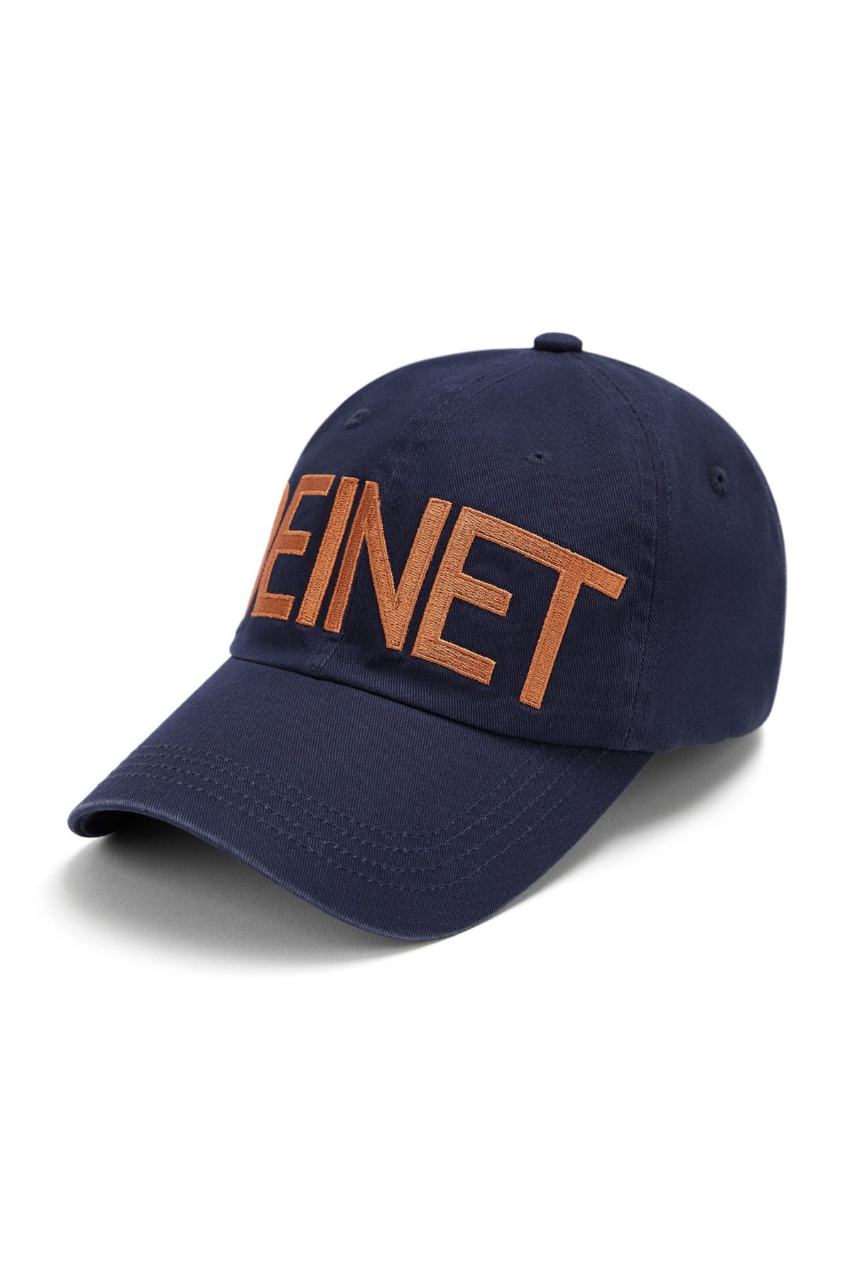 다이닛(DEINET) DEINET BIG LOGO CAP IN NAVY