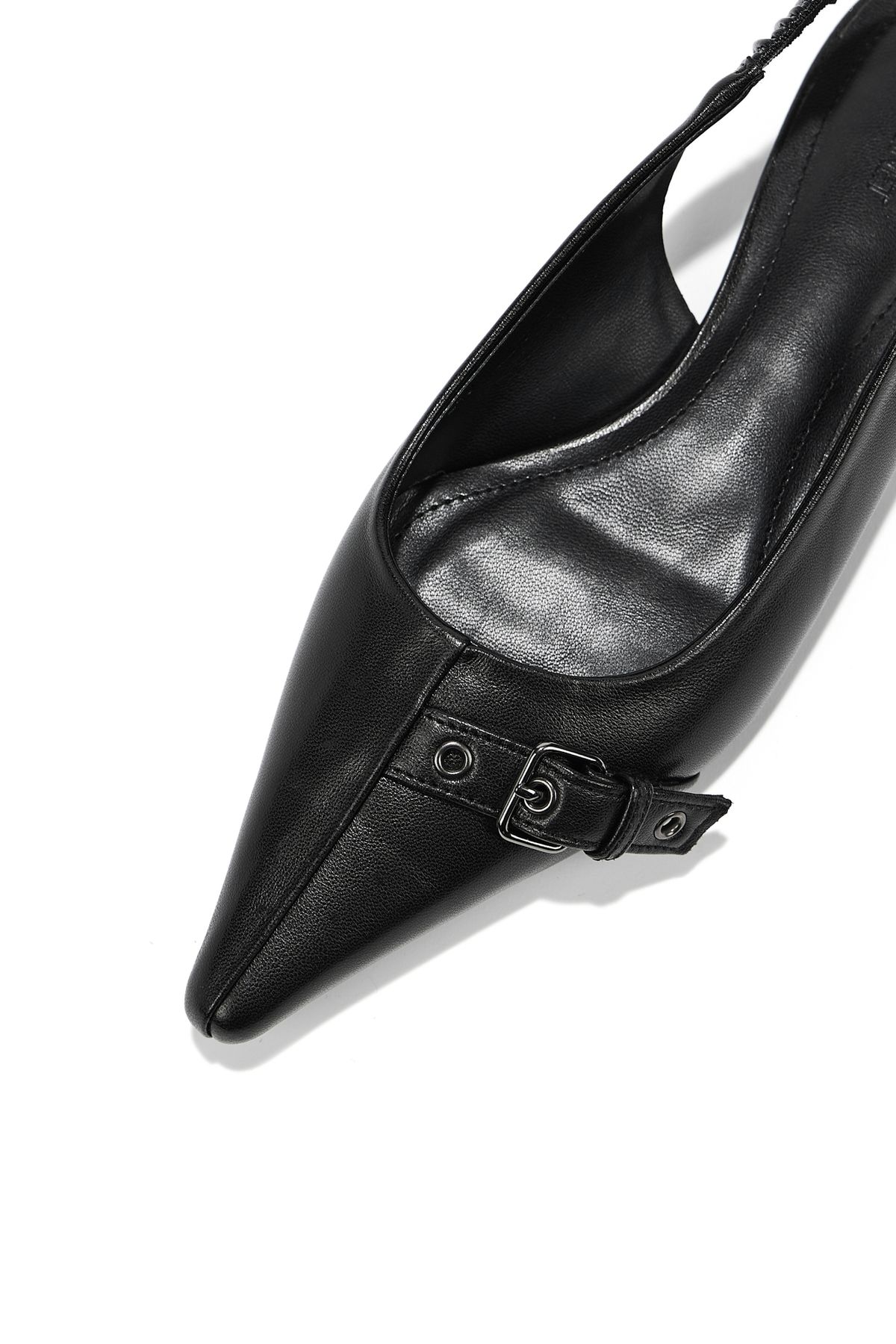 다이닛(DEINET) DEINET BUCKLE MULE IN BLACK