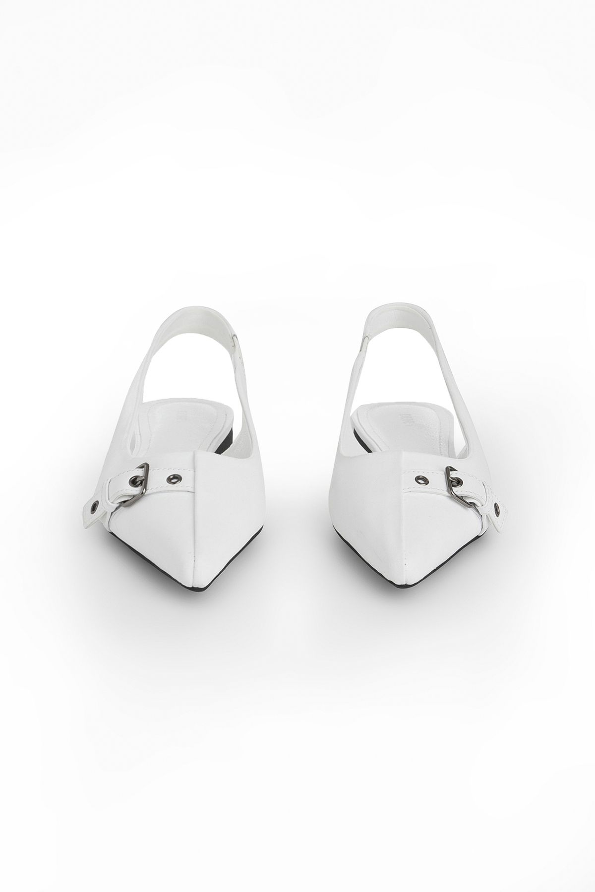 다이닛(DEINET) DEINET BUCKLE MULE IN WHITE