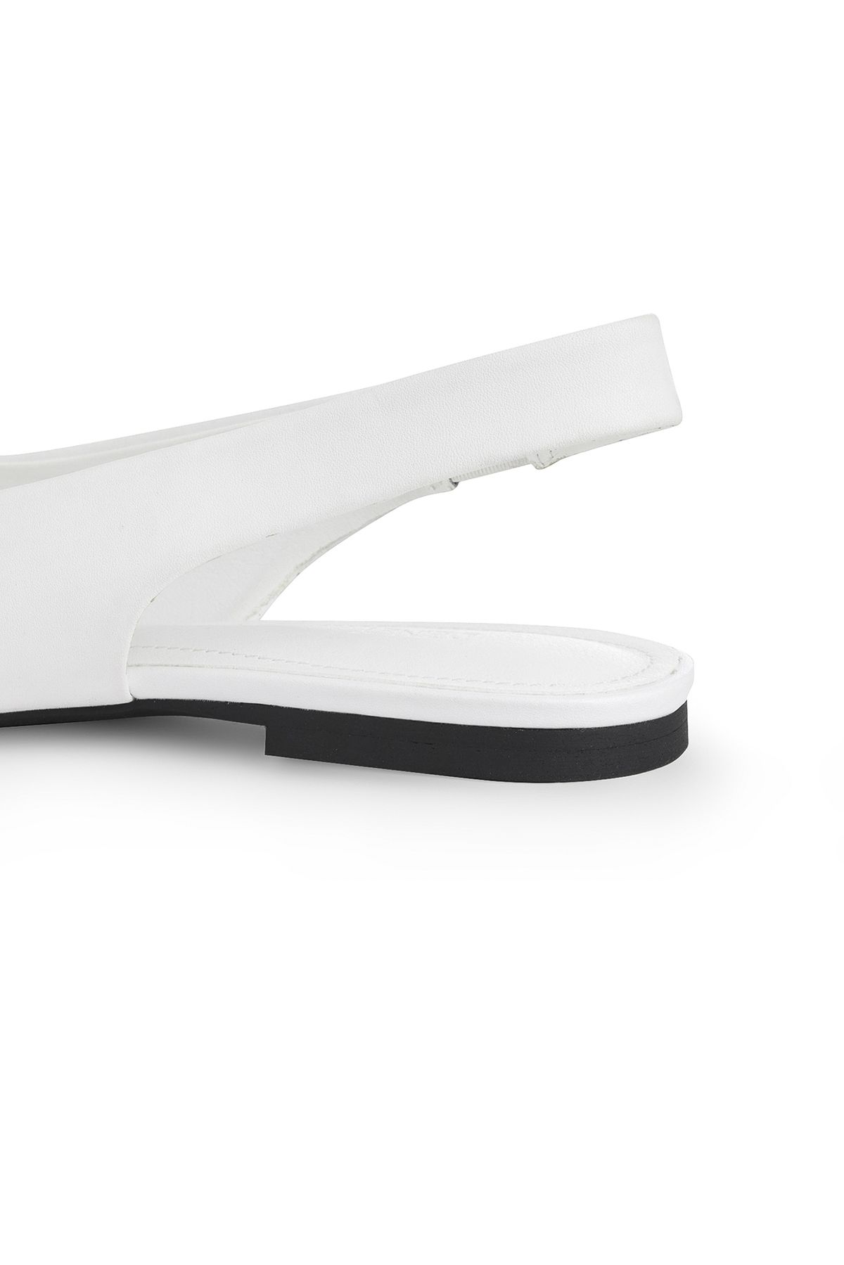 다이닛(DEINET) DEINET BUCKLE MULE IN WHITE