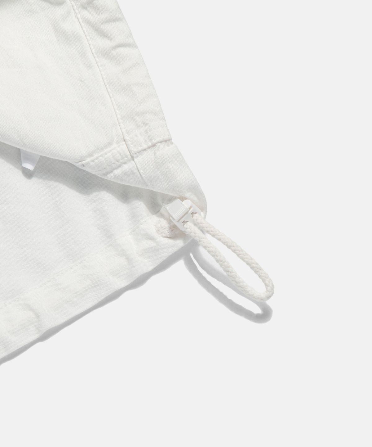 에스피오나지(ESPIONAGE) Oxford S/S Henley Shirt Off White