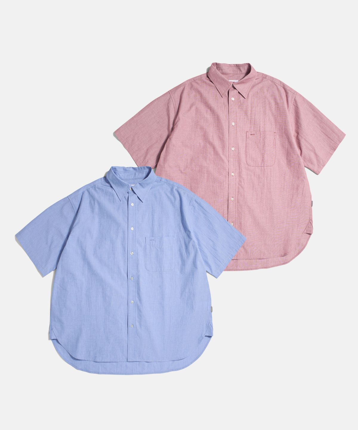 에스피오나지(ESPIONAGE) Comfort S/S Shirt Red H.D