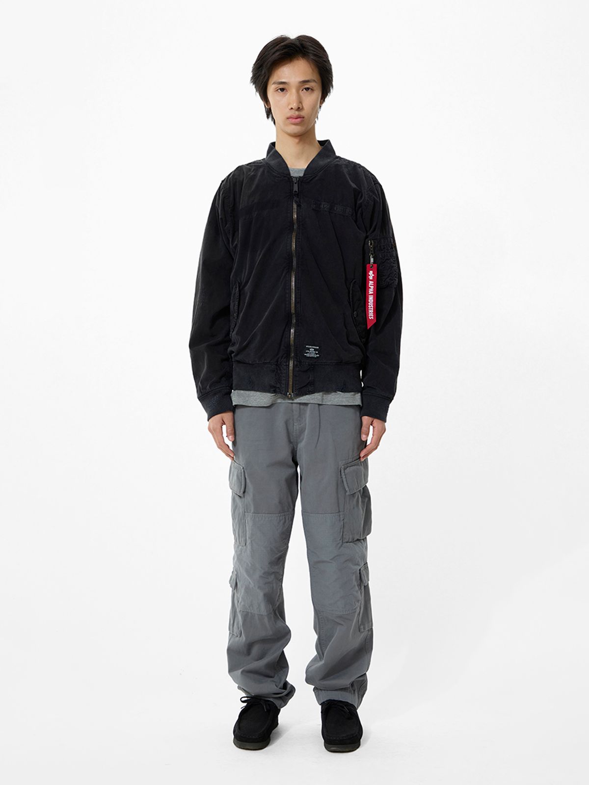 알파 인더스트리(ALPHA INDUSTRIES) ACU 팬츠 에어크래프트 그레이