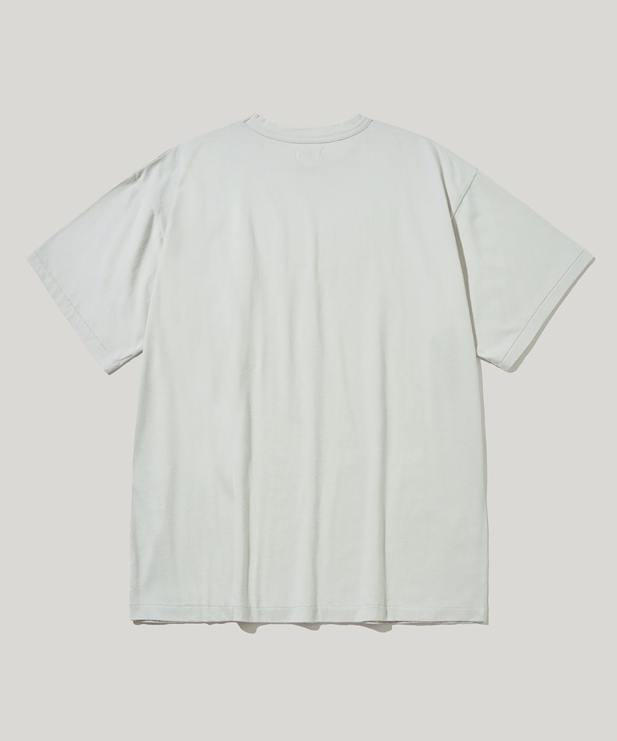 러스틱클럽(RUSTICCLUB) VINTAGE INSPIRED POCKET T-SHIRT_LIGHT GREY