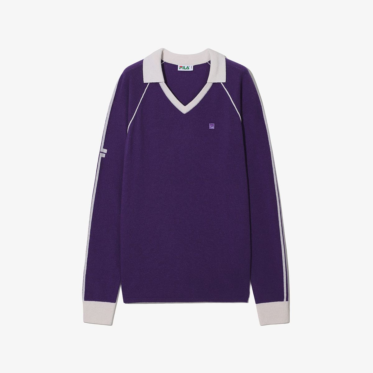 휠라(FILA) F+ LINE SQUADRA KNIT TOP(FO253ST10X001541)