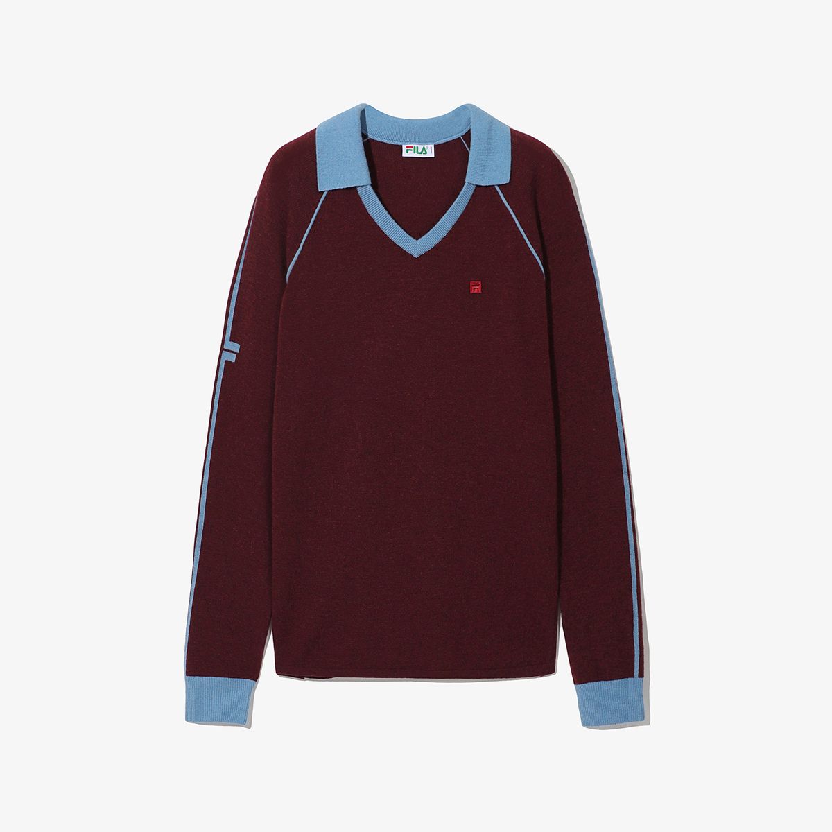 휠라(FILA) F+ LINE SQUADRA KNIT TOP(FO253ST10X001639)
