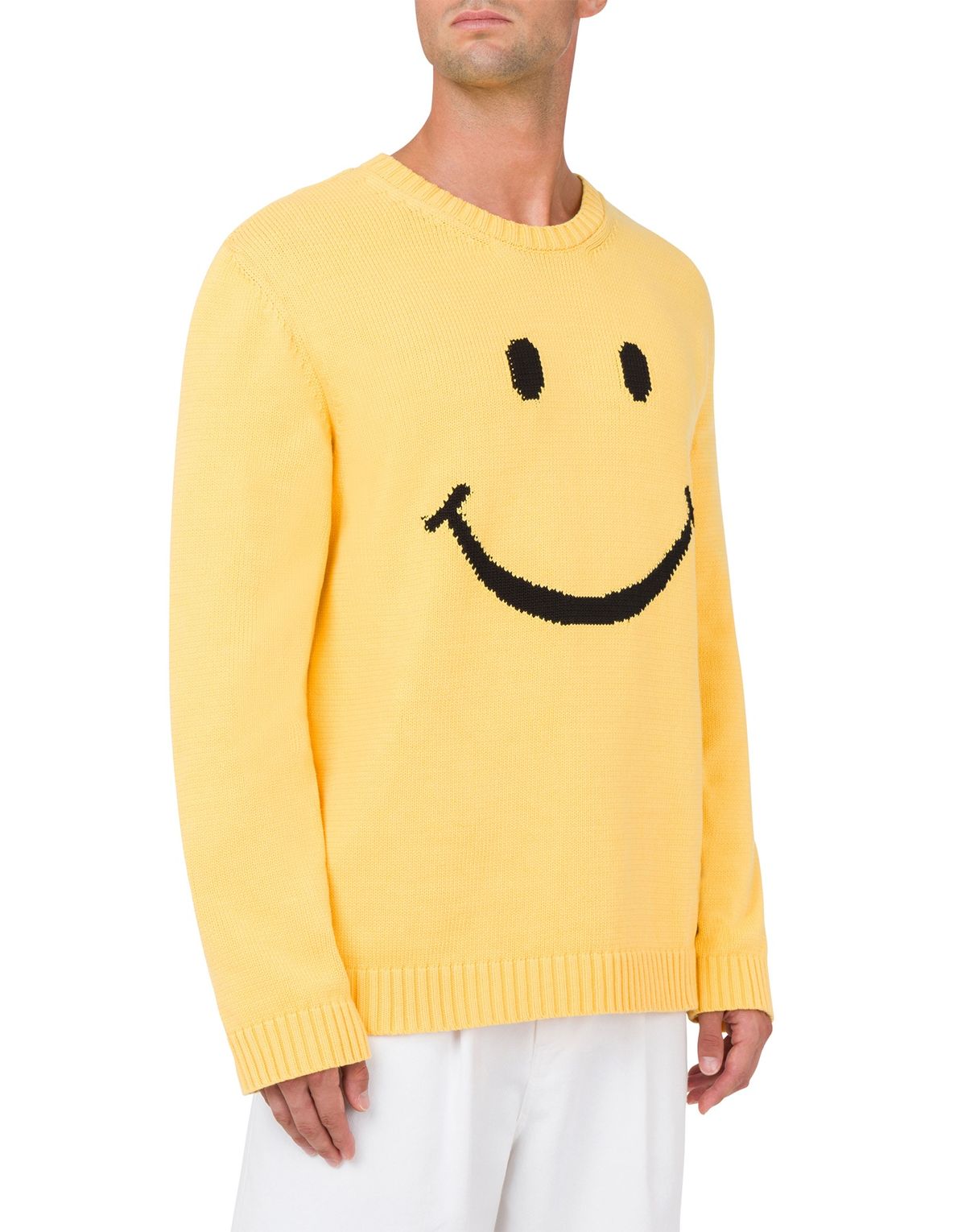 모스키노(MOSCHINO) 스마일리 풀오버 니트