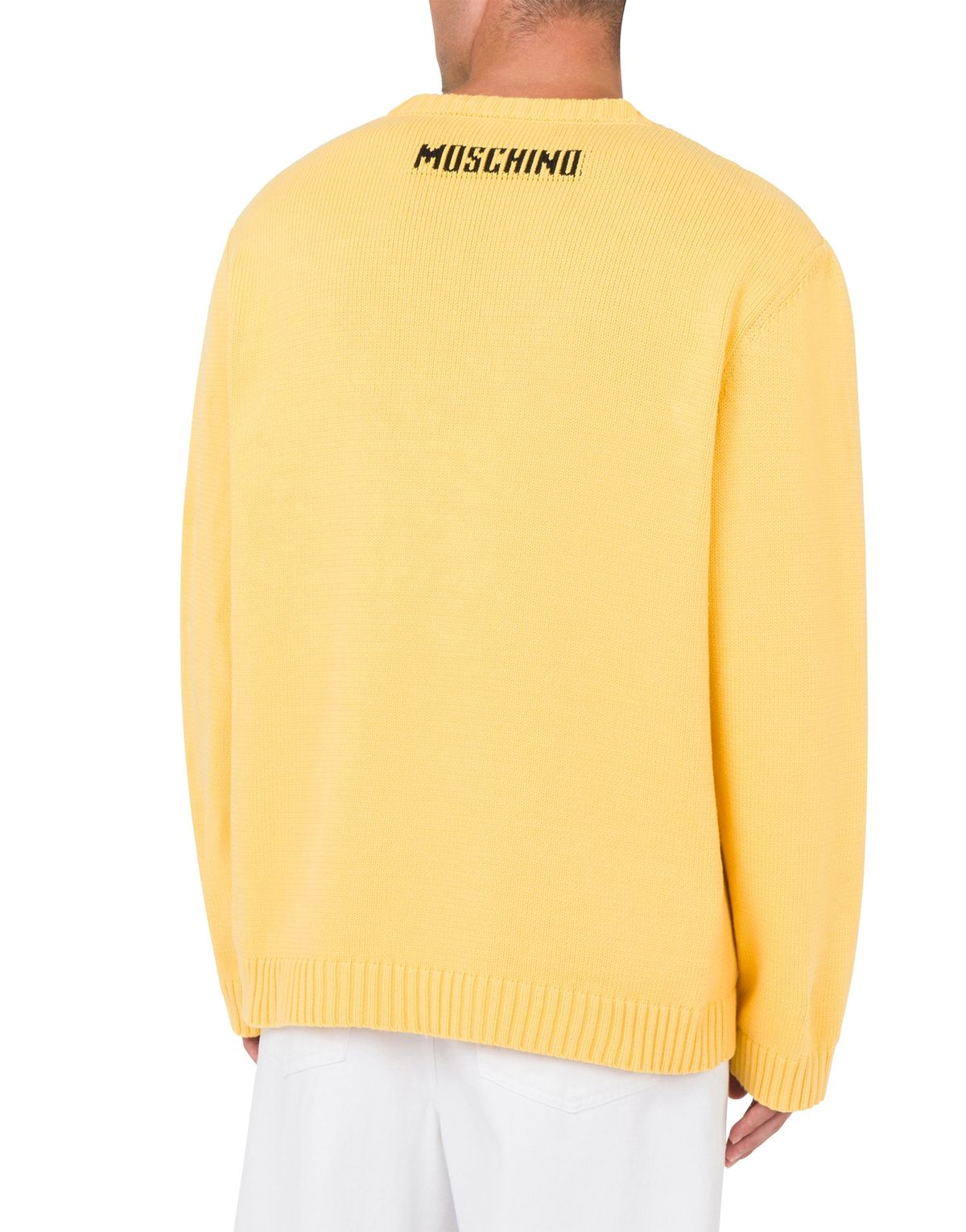 모스키노(MOSCHINO) 스마일리 풀오버 니트