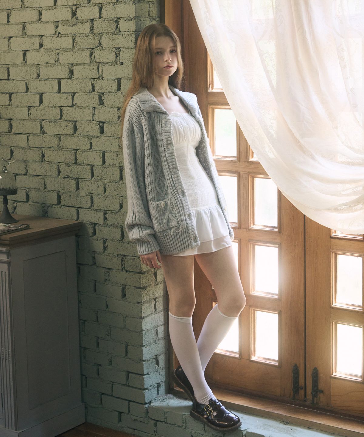 레이즈미야(REISE MIYA) 페어리 샤샤 미니 드레스 [WHITE]