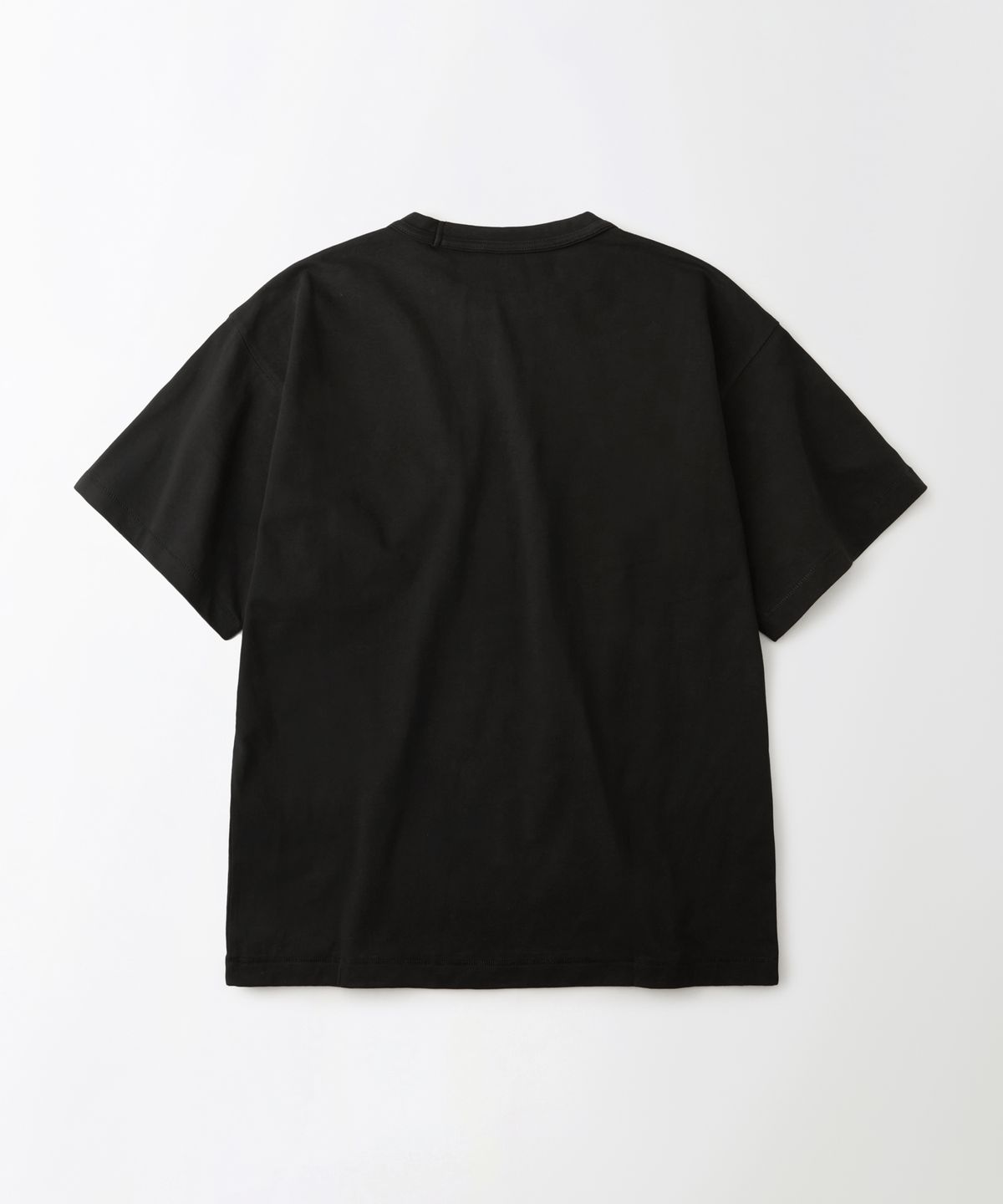 아웃스탠딩(OUTSTANDING) [2PACK] BASIC CREW NECK T-SHIRT_OFF WHITE/BLACK
