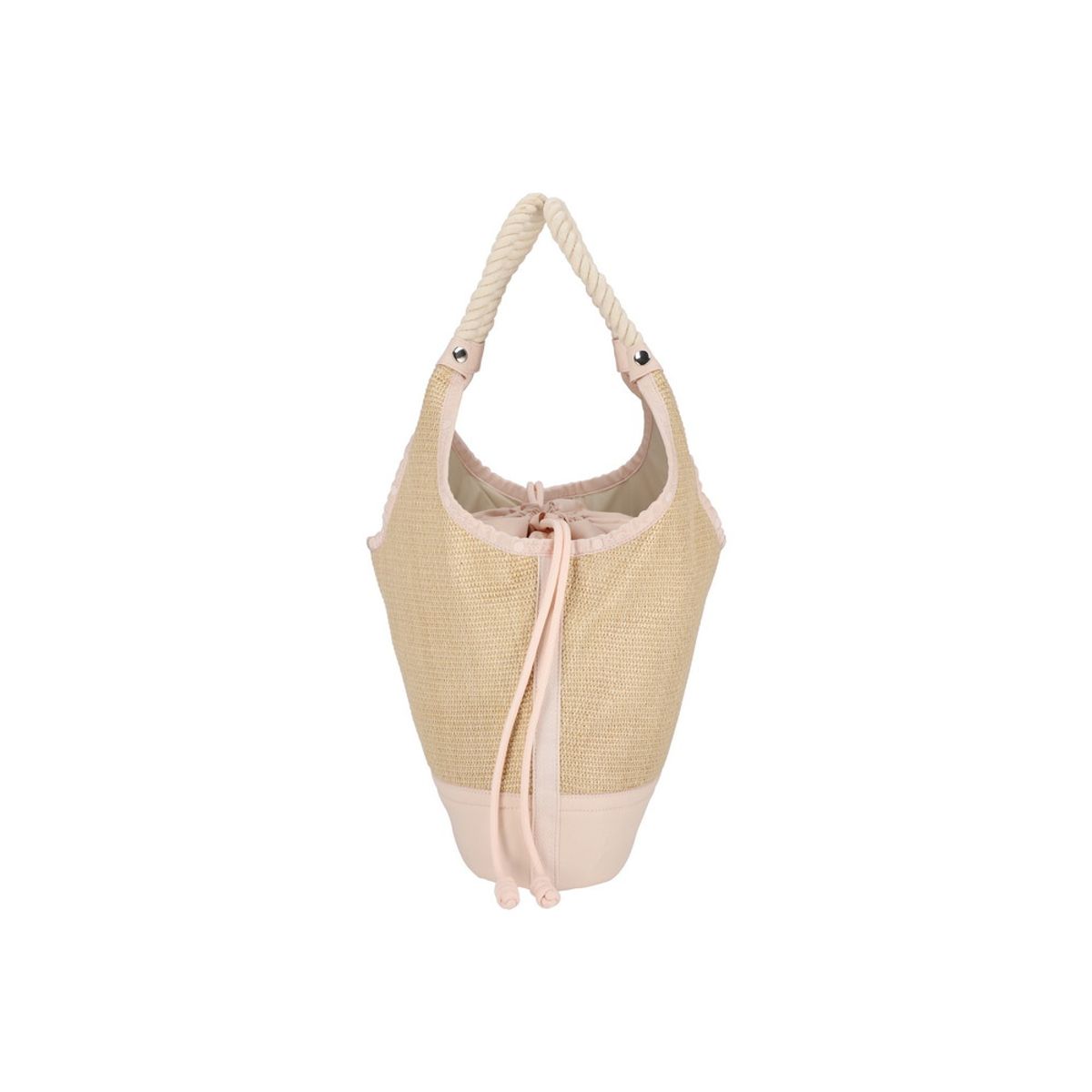레스포색(LESPORTSAC) 피치 블러쉬 라피아 라지 다이아몬드 토트백 [1027.LB19]