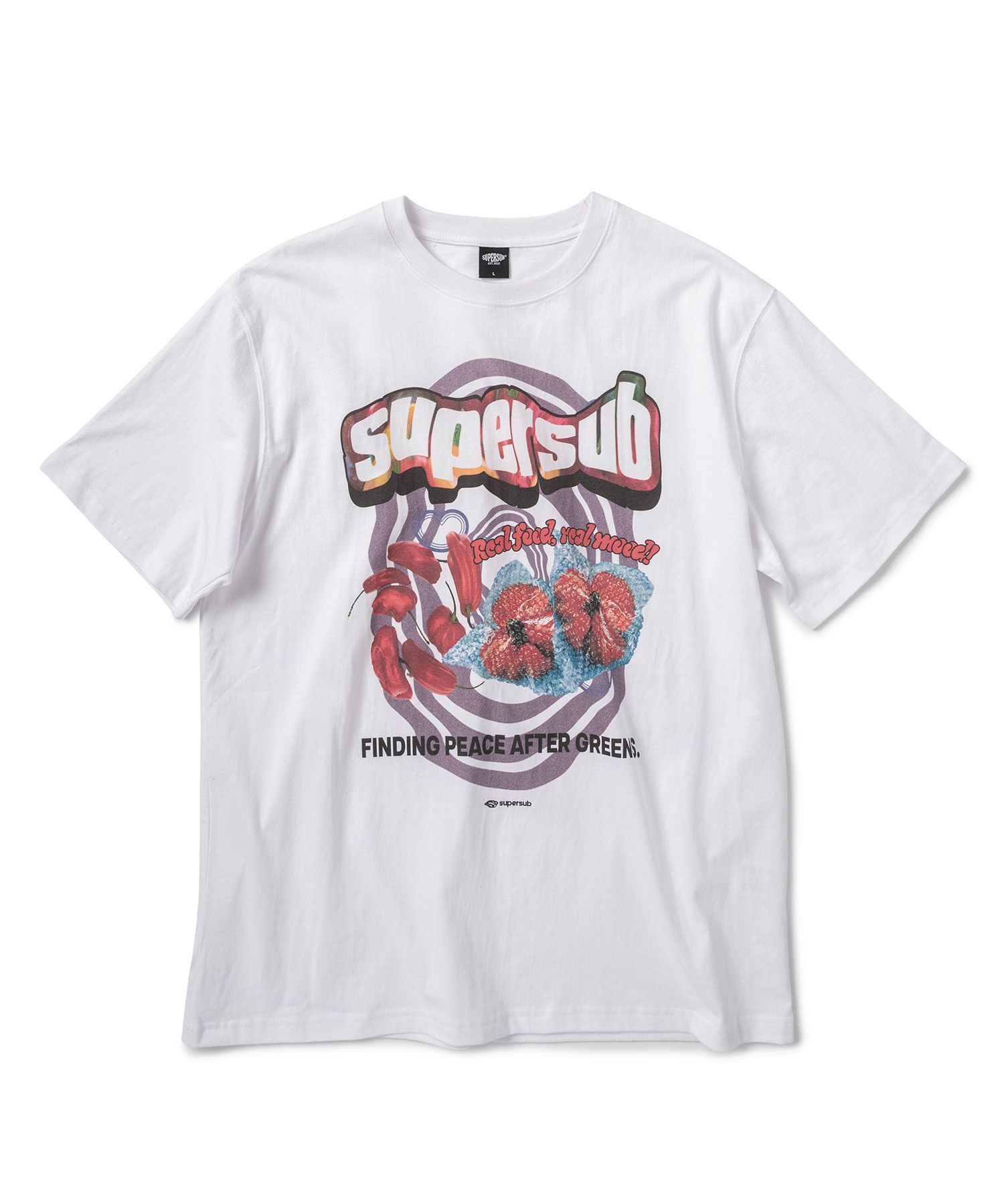 SUPERSUB ♥ After green short sleeve t-shirt /追跡付 MUSINSA公式 | SUPERSUB Aftergreen Short Sleeve T-Shirt-White