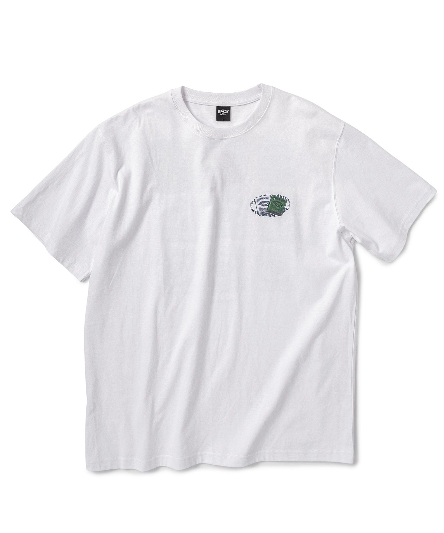 SUPERSUB ♥ Swayver Dice Short Sleeve T-Shirt MUSINSA | SUPERSUB Swayver Dice Short Sleeve T-Shirt - Grey