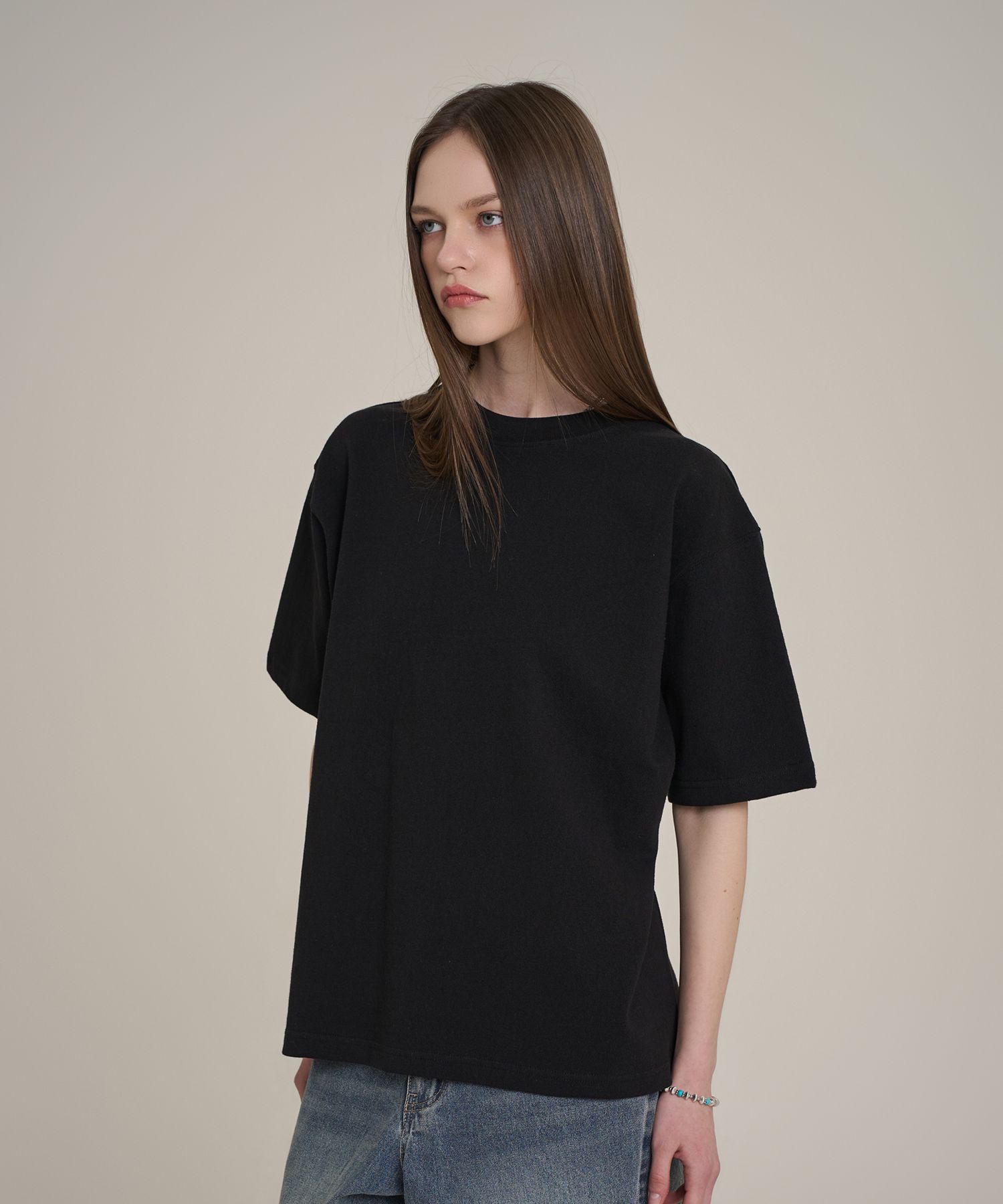 SUPERSUB ♥ Square Man Short Sleeve T-Shirt MUSINSA | SUPERSUB 10 count heavyweight overfit short sleeve