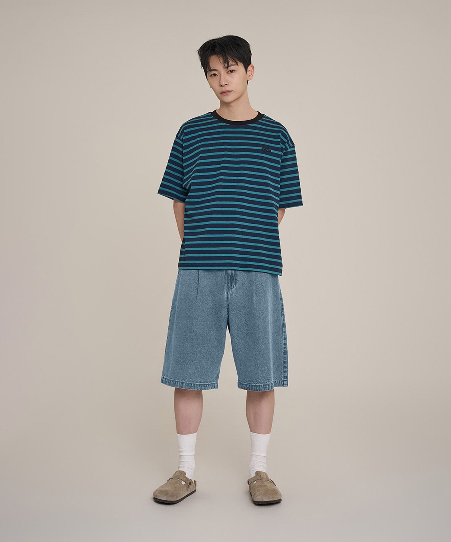 SUPERSUB ♥ overfit striped short sleeve t-shirt MUSINSA | SUPERSUB 10 count overfit striped short sleeve t