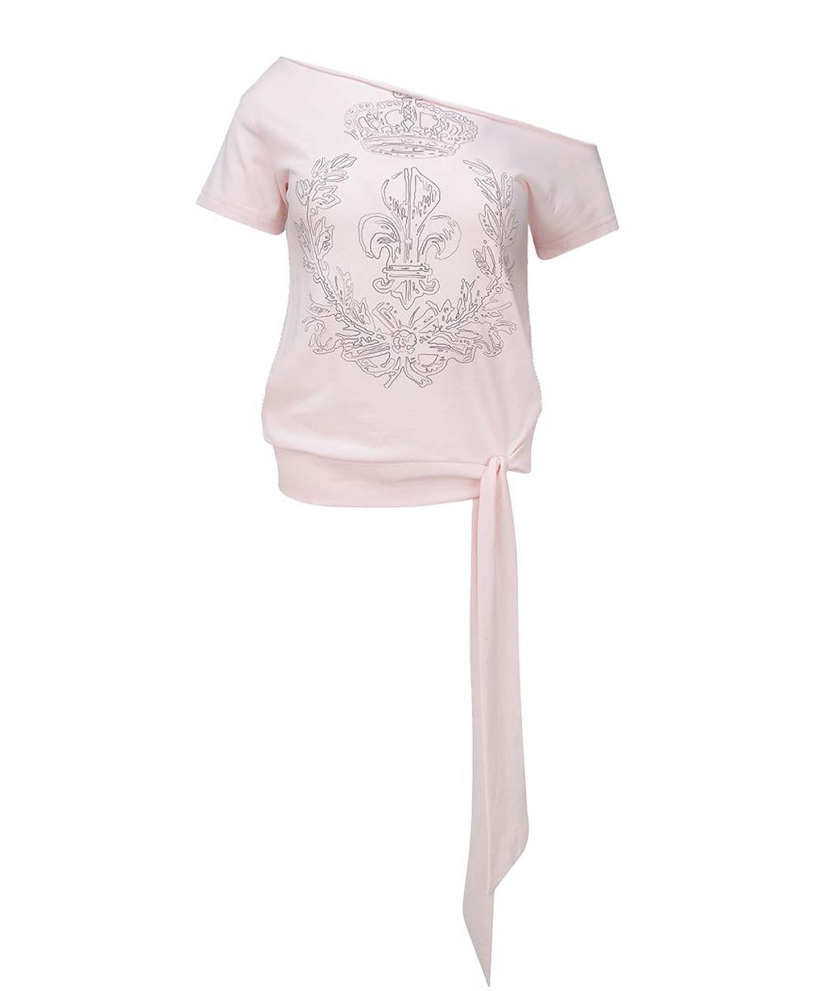 스컬프터(SCULPTOR) Chateau Shithole Tie Tee Pale Pink
