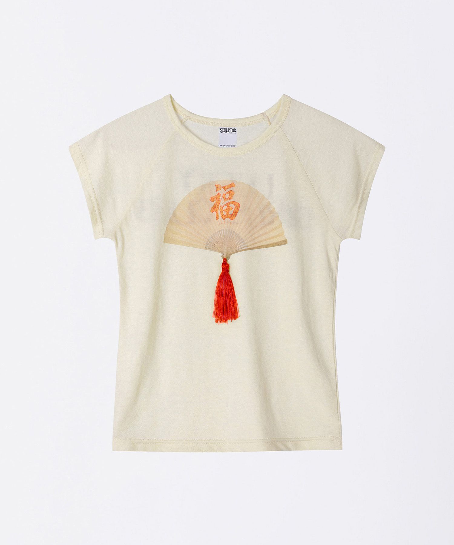 MUSINSA公式 | SCULPTOR Zen Tassel Tee Butter