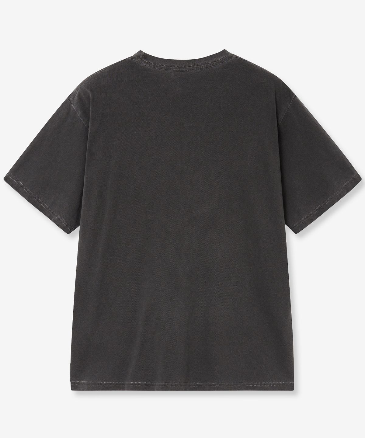 브이투(VTWO) 조종사 스누피 피그먼트 티셔츠 (CHARCOAL)