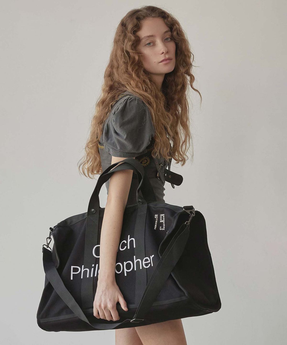 스컬프터(SCULPTOR) Summer Boston Bag Black