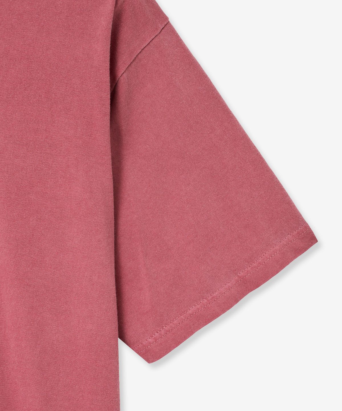 브이투(VTWO) 조종사 스누피 피그먼트 티셔츠 (BURGUNDY)