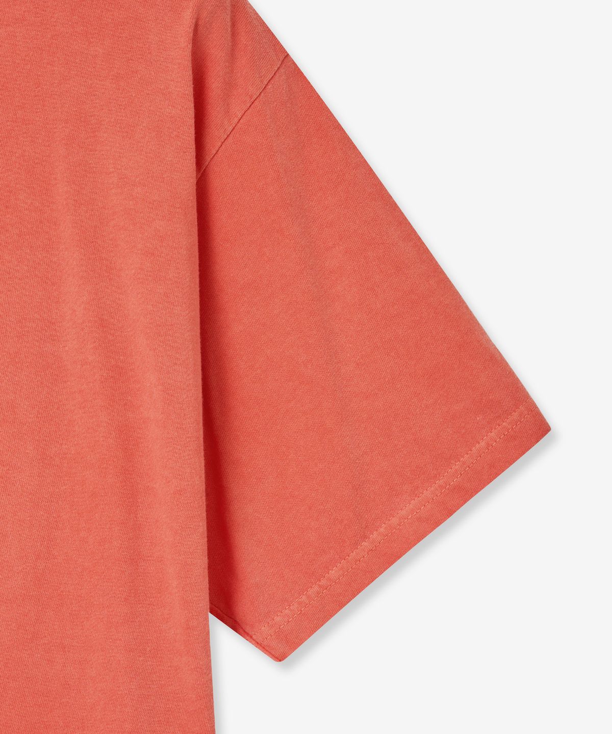 브이투(VTWO) 조종사 스누피 피그먼트 티셔츠 (ORANGE)