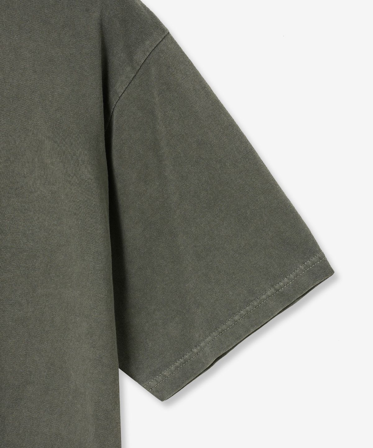 브이투(VTWO) 조종사 스누피 피그먼트 티셔츠 (KHAKI)