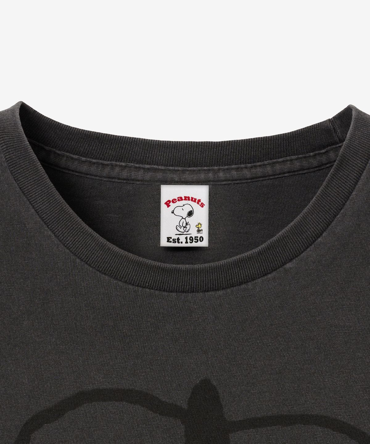 브이투(VTWO) 선글라스 스누피 피그먼트 티셔츠 (CHARCOAL)