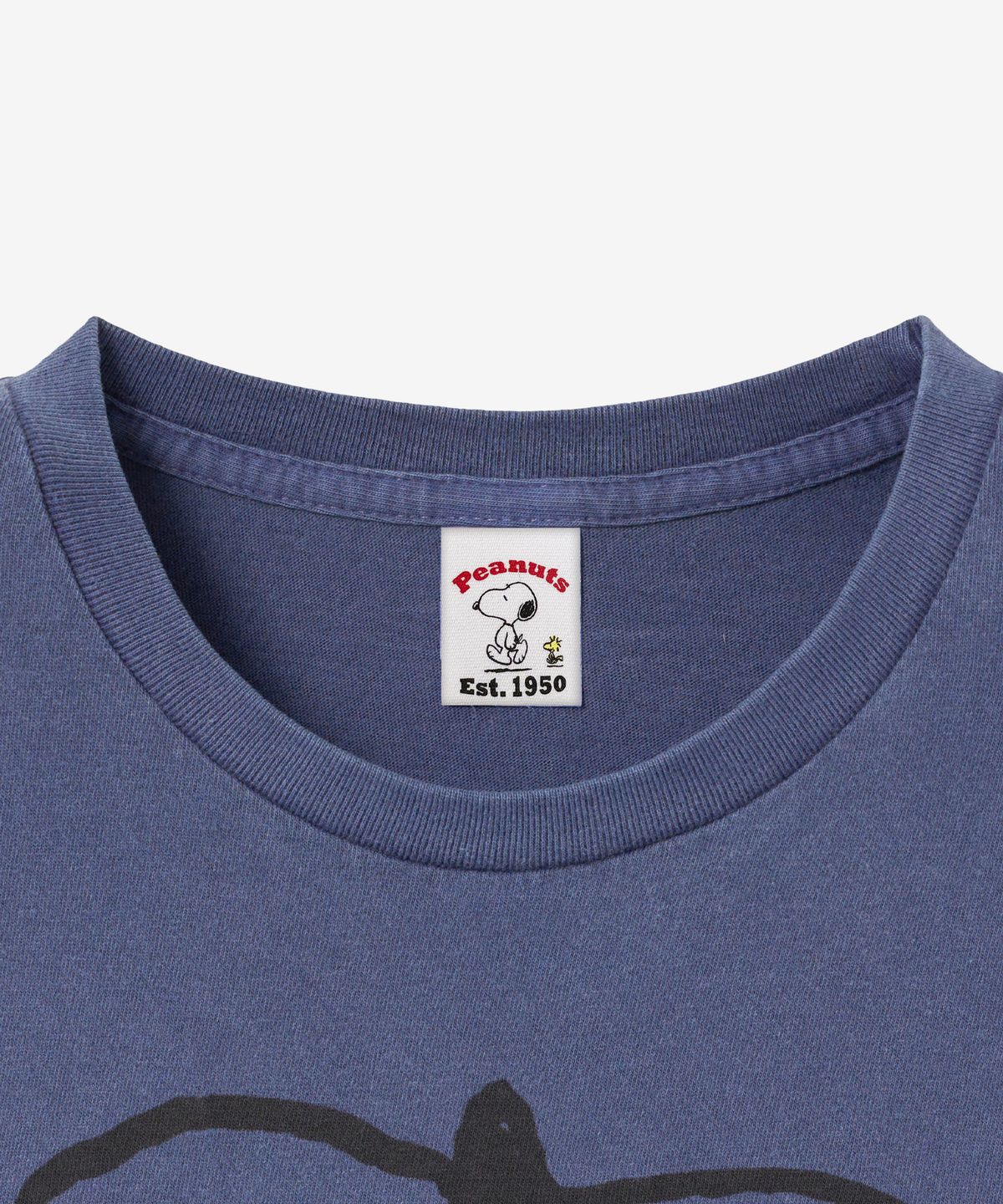 브이투(VTWO) 선글라스 스누피 피그먼트 티셔츠 (NAVY)