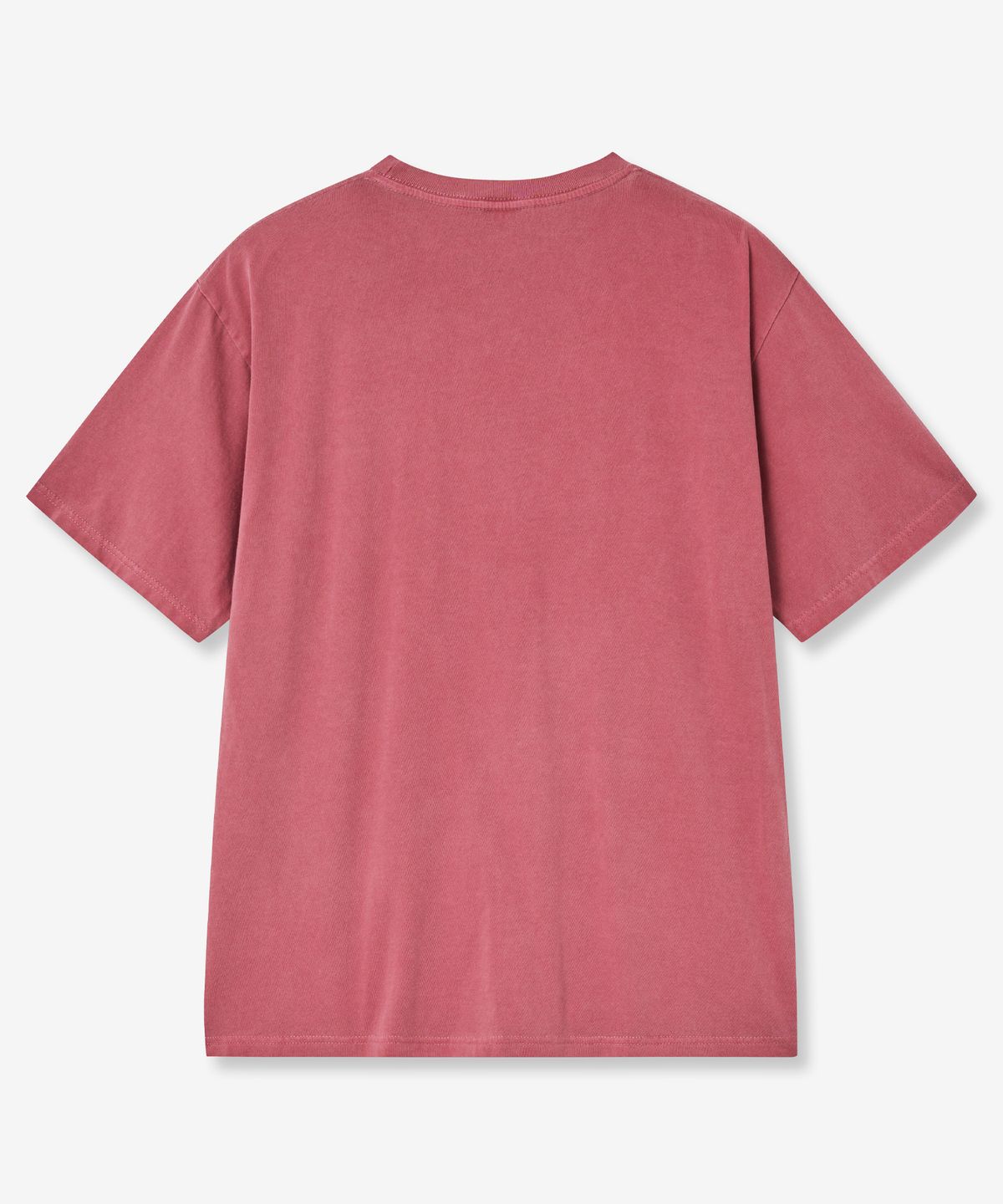 브이투(VTWO) 라이너스 스누피 피그먼트 티셔츠 (BURGUNDY)