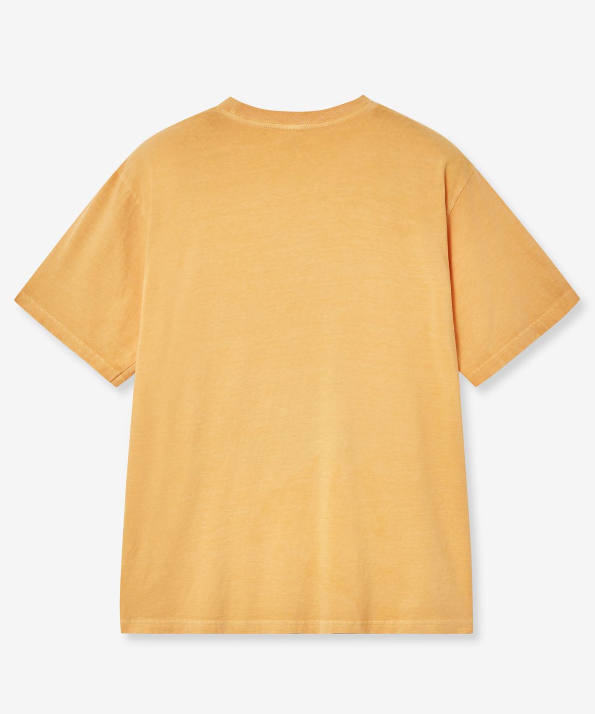 브이투(VTWO) 조종사 조깅 스누피 피그먼트 티셔츠 (YELLOW)