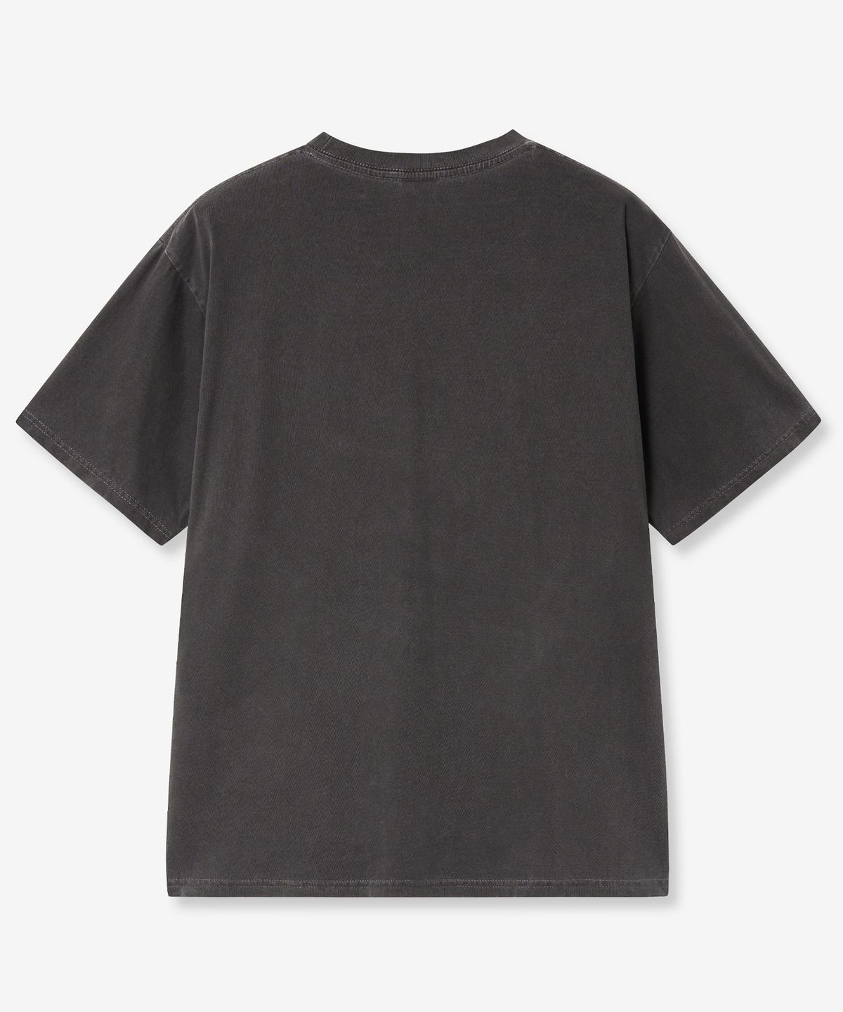 브이투(VTWO) 찰리 브라운 피그먼트 티셔츠 (CHARCOAL)