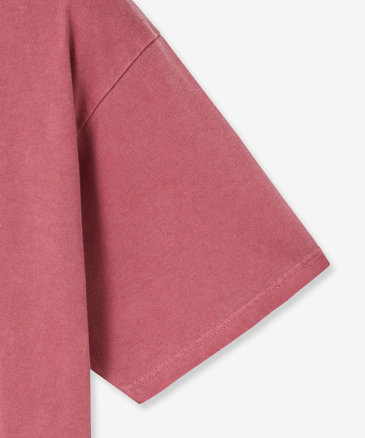 브이투(VTWO) 찰리 브라운 피그먼트 티셔츠 (RED)